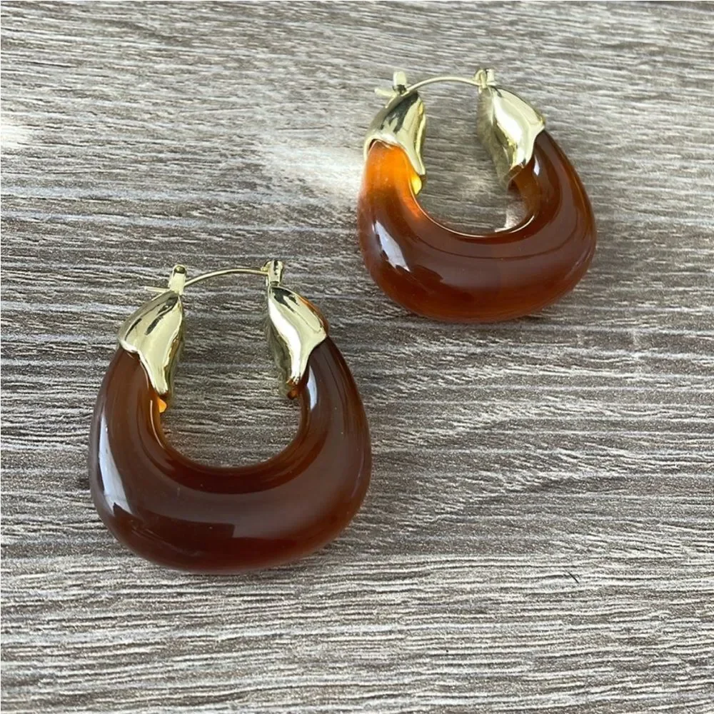 Bohemian hoop earrings M307